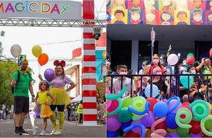 Magic Day Parade 2023 é realizado no Centro de Teresina e emociona crianças (Foto: Reprodução)