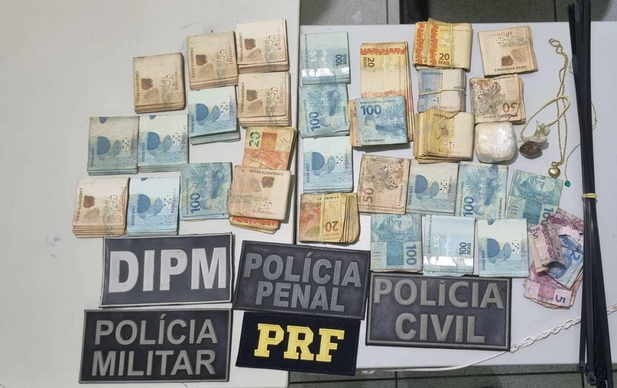 Mulher acusada de tráfico de drogas é presa com cerca de R$ 30 mil em Parnaíba