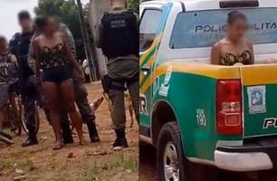 Mulher é presa suspeita de matar o próprio companheiro a facadas em Floriano (Foto: Reprodução) Mulher é presa suspeita de matar o próprio companheiro a facadas em Floriano (Foto: Reprodução)
