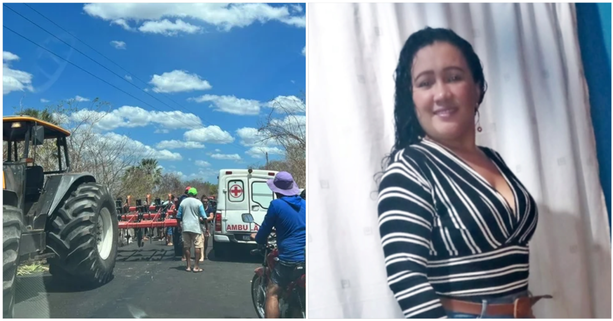 Mulher morre após colidir em arado de trator em cidade do Piauí