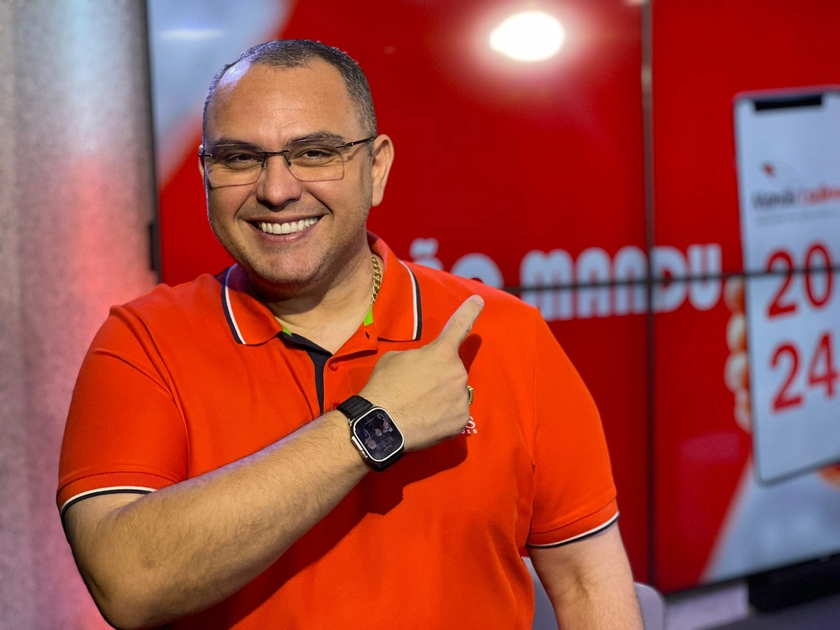 O jornalista e empresário da Estação I, Ieldyson Vasconcelos