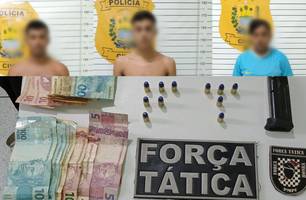 Polícia realiza prisão de jovens portando munições de arma de fogo em Ilha Grande (Foto: Reprodução) Polícia realiza prisão de jovens portando munições de arma de fogo em Ilha Grande (Foto: Reprodução)