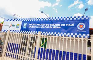 Rafael Fonteles inaugura pavimentação asfáltica e Grupamento da Polícia Militar em Miguel Alves (Foto: Reprodução) Rafael Fonteles inaugura pavimentação asfáltica e Grupamento da Polícia Militar em Miguel Alves (Foto: Reprodução)
