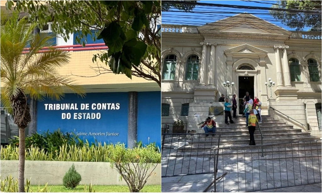 Sede do TCE-PI e a Prefeitura de Teresina