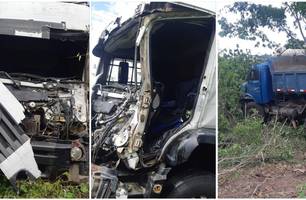Três veículos se envolvem em acidente e homem fica gravemente ferido no Piauí (Foto: Reprodução) Três veículos se envolvem em acidente e homem fica gravemente ferido no Piauí (Foto: Reprodução)