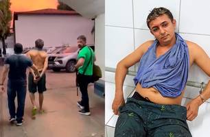 Vídeo mostra bandido de alta periculosidade sendo preso no Piauí; mulher foi solta (Foto: Reprodução) Vídeo mostra bandido de alta periculosidade sendo preso no Piauí; mulher foi solta (Foto: Reprodução)