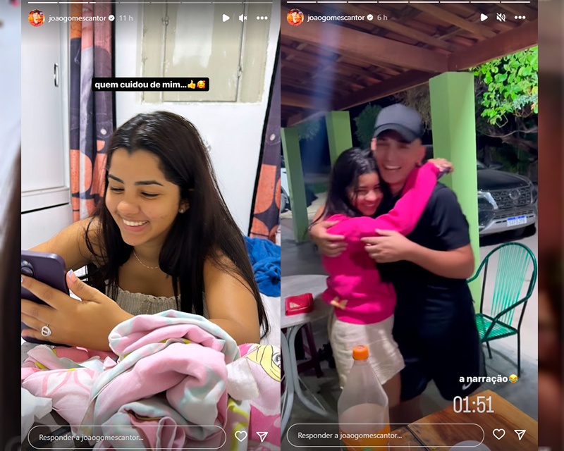 Após termino cercado de polêmicas, Ary Mirelle e João Gomes reatam namoro