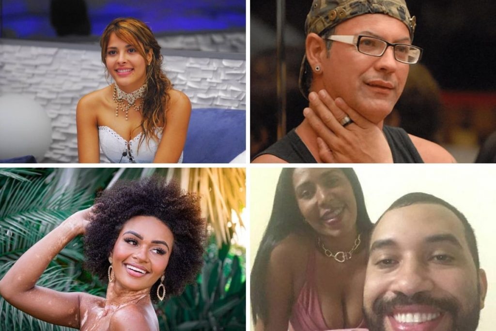 Fora os famosos, dezenas de anônimos também foram confinados