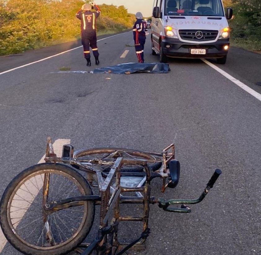 Motorista do veículo fugiu sem prestar socorro