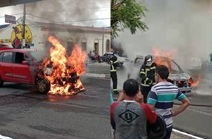Não há informações sobre a causa do incêndio. (Foto: Reprodução/ WhatsApp) Não há informações sobre a causa do incêndio. (Foto: Reprodução/ WhatsApp)