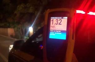 Nível de álcool por litro de ar expelido pelos pulmões (Foto: Divulgação/ PRF-PI) Nível de álcool por litro de ar expelido pelos pulmões (Foto: Divulgação/ PRF-PI)