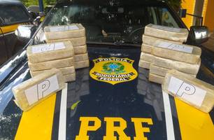 PRF apreende 20 kg de cocaína avaliados em mais de R$ 2,4 milhões no Piauí - Foto: Divulgação/ PRF (Foto: PRF) PRF apreende 20 kg de cocaína avaliados em mais de R$ 2,4 milhões no Piauí - Foto: Divulgação/ PRF (Foto: PRF)