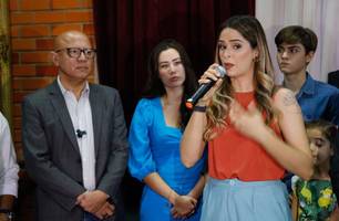 A empresária Gessy Lima se filiou ao Solidariedade nesta quarta-feira, 21 (Foto: Divulgação/Assessoria) A empresária Gessy Lima se filiou ao Solidariedade nesta quarta-feira, 21 (Foto: Divulgação/Assessoria)