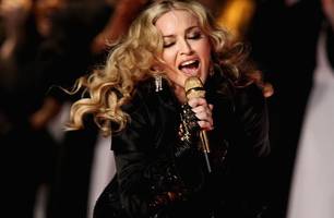Cantora Madonna durante show (Foto: Getty Images) Cantora Madonna durante show (Foto: Getty Images)