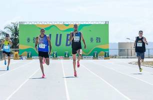 João Henrique e Augusto Cesar em prova dos 400m (Foto: Confederação Brasileira de Atletismo) João Henrique e Augusto Cesar em prova dos 400m (Foto: Confederação Brasileira de Atletismo)