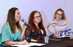 Margarete discursou no evento (Foto: Reprodução) Margarete discursou no evento (Foto: Reprodução)