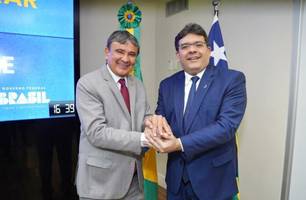 Ministro Wellington Dias e governador Rafael Fonteles (Foto: Divulgação/ Governo do Piauí) Ministro Wellington Dias e governador Rafael Fonteles (Foto: Divulgação/ Governo do Piauí)