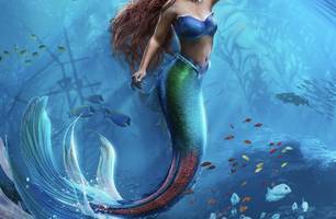 Pôster oficial do filme “A pequena sereia” (Foto: Divulgação/Disney) Pôster oficial do filme “A pequena sereia” (Foto: Divulgação/Disney)