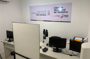 Posto do Instituto de Identificação Digital Félix Pacheco em Teresina (Foto: Conecta Piauí)