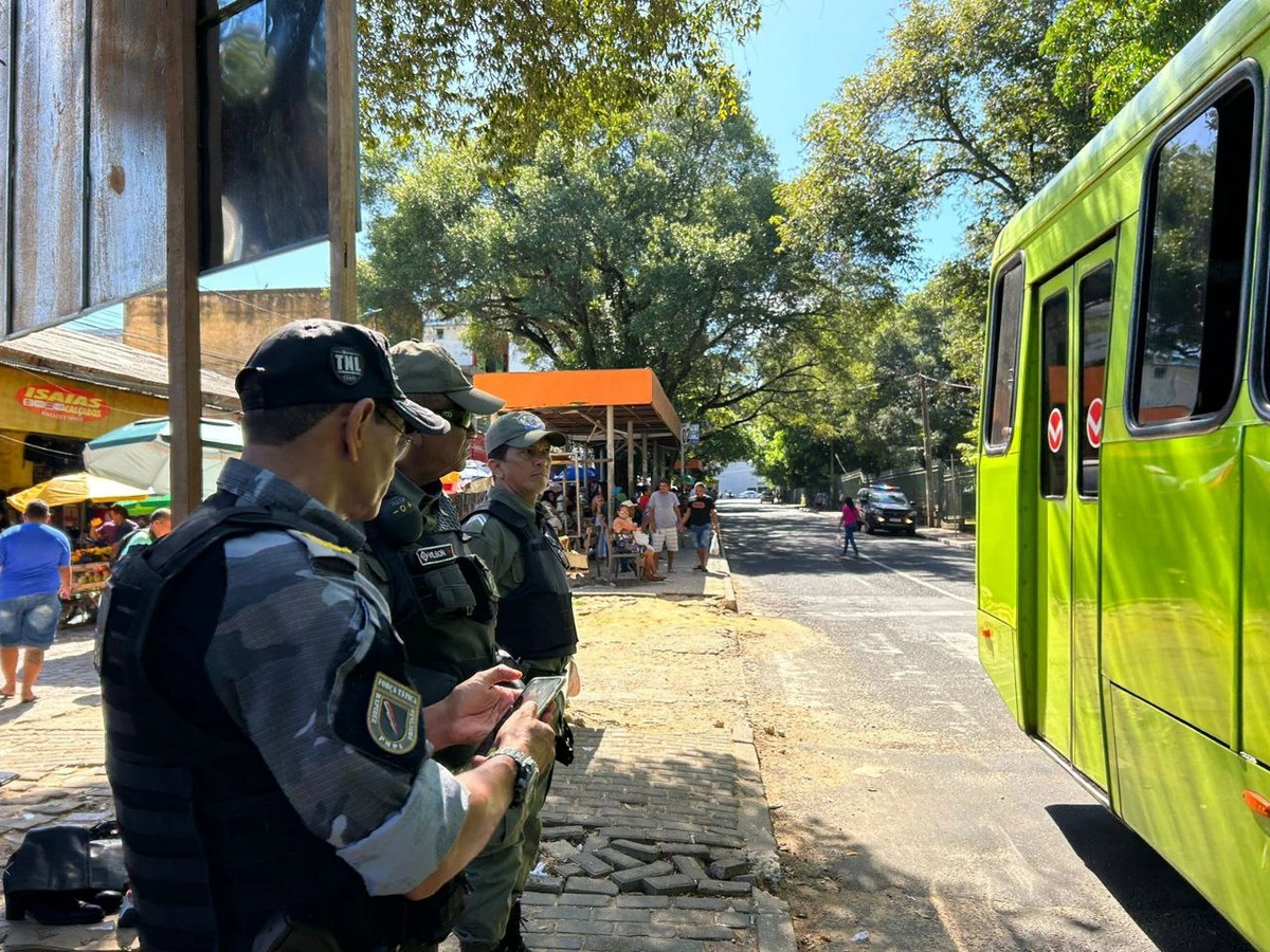 Reforço policial em Teresina