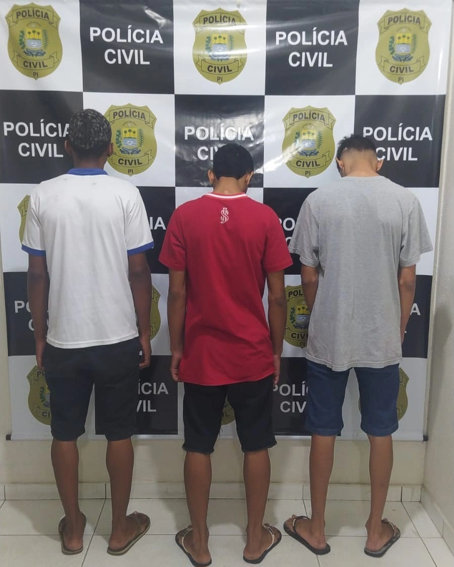 Suspeitos apreendidos