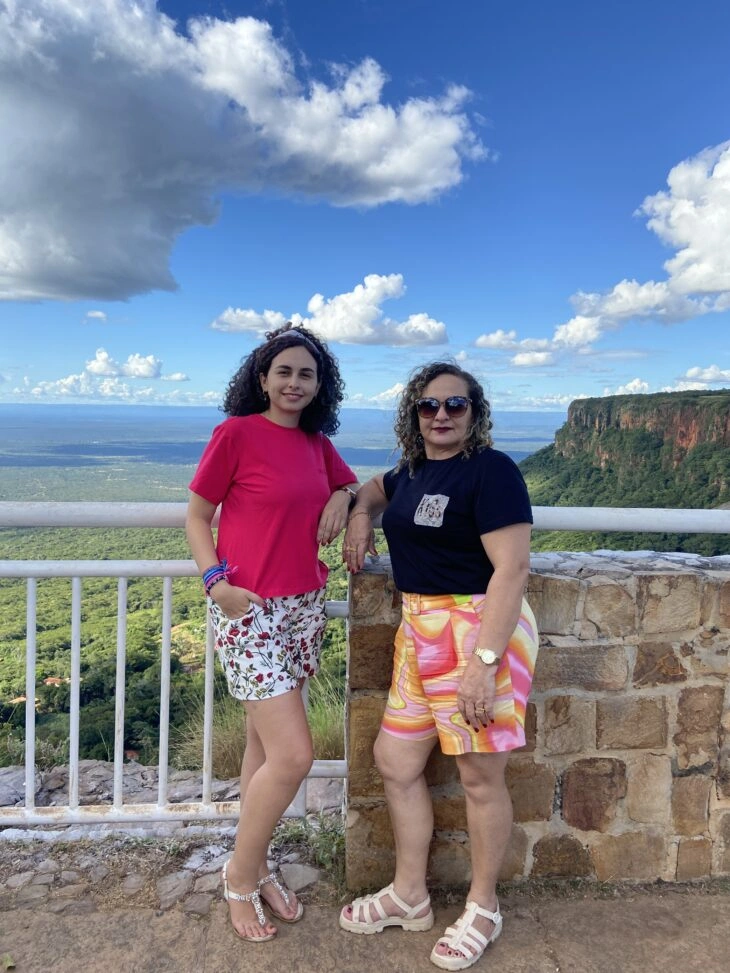 Turistas no Mirante do Gritador
