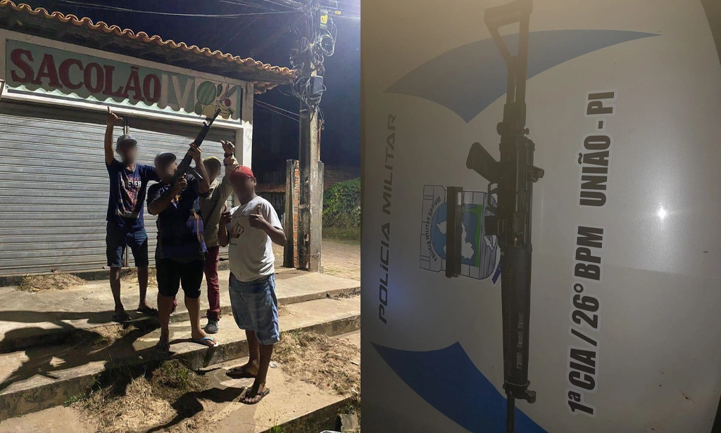 Arma furtada é recuperada no Piauí