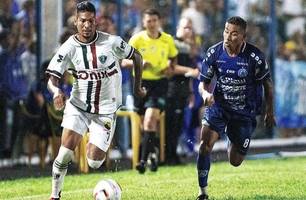 Atacante Dênis, do Fluminense-PI (Foto: Weslley Douglas) Atacante Dênis, do Fluminense-PI (Foto: Weslley Douglas)