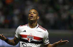 Caio Paulista, autor do primeiro gol do São Paulo (Foto: Reprodução/ Twitter) Caio Paulista, autor do primeiro gol do São Paulo (Foto: Reprodução/ Twitter)