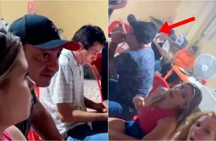 Casal se reconciliou (Foto: Reprodução) Casal se reconciliou (Foto: Reprodução)