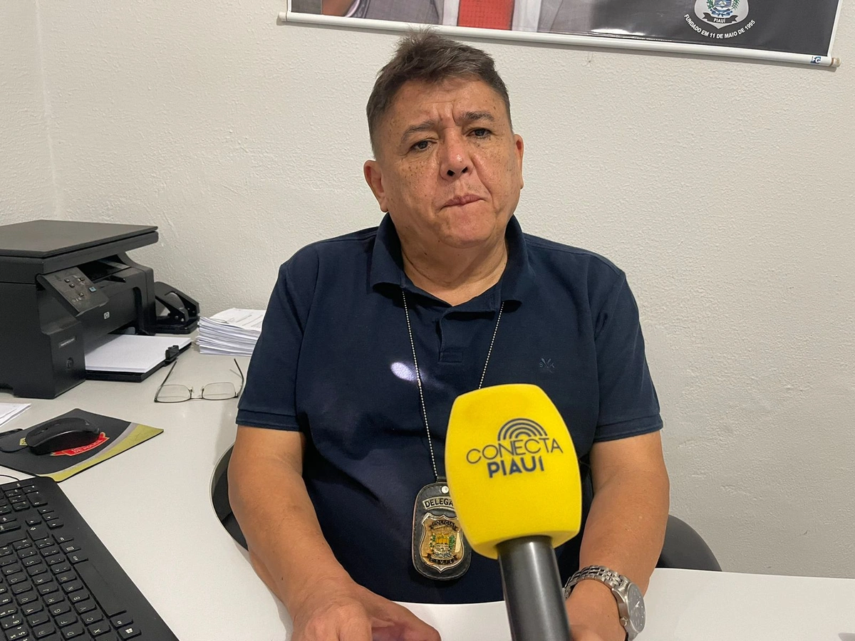 delegado Sérgio Alencar, titular do 1º DP
