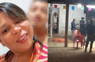 Dona de bar é morta a tiros (Foto: Reprodução/ Redes Sociais) Dona de bar é morta a tiros (Foto: Reprodução/ Redes Sociais)