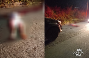 Homem é executado a tiros em via pública (Foto: Conecta Piauí) Homem é executado a tiros em via pública (Foto: Conecta Piauí)
