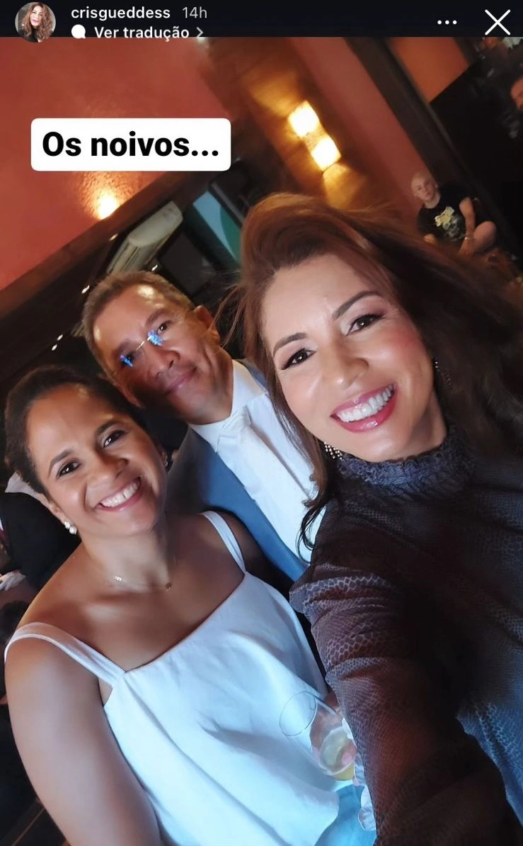 Irmã de Mussoline, a jornalista Ana Cristina Guedes