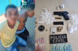 Irmãos presos por tráfico de drogas em Teresina (Foto: Divulgação/ PC-PI) Irmãos presos por tráfico de drogas em Teresina (Foto: Divulgação/ PC-PI)