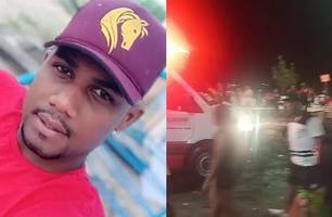 Jovem fica em estado grave após sofrer disparo na cabeça (Foto: Reprodução/ Redes Sociais) Jovem fica em estado grave após sofrer disparo na cabeça (Foto: Reprodução/ Redes Sociais)