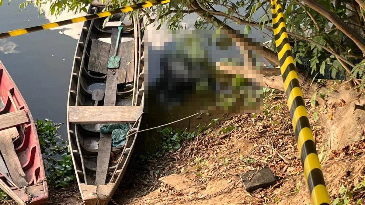 Local onde o corpo foi encontrado