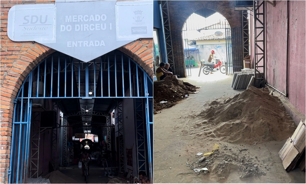 Mercado do Dirceu I passa por reforma