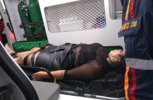 Mulher é espancada por caminhoneiro em Demerval Lobão (Foto: Divulgação) Mulher é espancada por caminhoneiro em Demerval Lobão (Foto: Divulgação)