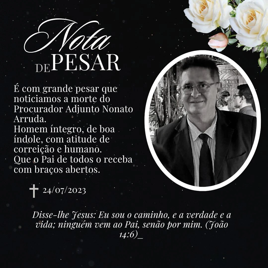 Nota de pesar da Prefeitura Municipal de Graça (CE)