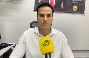 O superintendente de Operações Integradas, delegado Matheus Zanatta (Foto: Tiago Moura/Conecta Piauí)