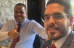 Presidente da Câmara de Teresina, Enzo Samuel (PDT), e o deputado federal Marcos Aurélio (PSD) (Foto: Reprodução) Presidente da Câmara de Teresina, Enzo Samuel (PDT), e o deputado federal Marcos Aurélio (PSD) (Foto: Reprodução)