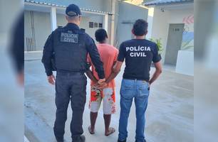 Preso por estupro e tentativa de feminicídio (Foto: Divulgação/ PC-PI) Preso por estupro e tentativa de feminicídio (Foto: Divulgação/ PC-PI)