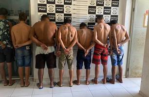 Presos em operação (Foto: Reprodução)