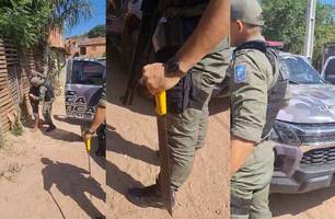 Sargento Mota entra em região com alto índice de confronto entre gangues (Foto: Reprodução/ Instagram) Sargento Mota entra em região com alto índice de confronto entre gangues (Foto: Reprodução/ Instagram)