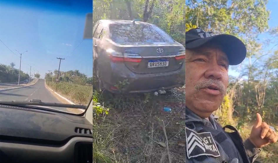 Sargento Mota recupera veículo roubado com equipe do 17º BPM