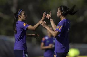 Seleção brasileira vence China em último jogo antes da copa de futebol feminino (Foto: Foto: Thais Magalhães/CBF) Seleção brasileira vence China em último jogo antes da copa de futebol feminino (Foto: Foto: Thais Magalhães/CBF)