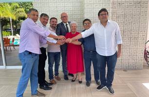 W. Dias e Rafael reúnem Franzé com Novo e a regra é clara: tem de aceitar o resultado! (Foto: Arquivo Pessoal) W. Dias e Rafael reúnem Franzé com Novo e a regra é clara: tem de aceitar o resultado! (Foto: Arquivo Pessoal)