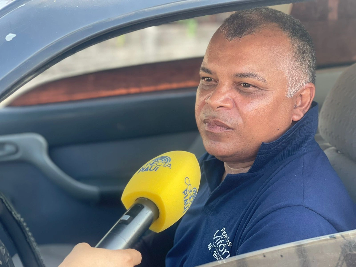 Adécio Alves, morador da região do Vamos Ver o Sol