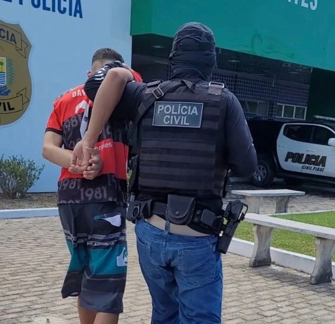 Adolescente de 15 anos é apreendido suspeito de tentar matar jovem a tiros em Parnaíba